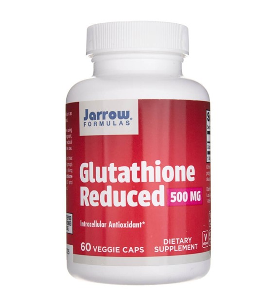 Jarrow Formulas Glutathione Reduced 500 mg - 60 Veg Capsules