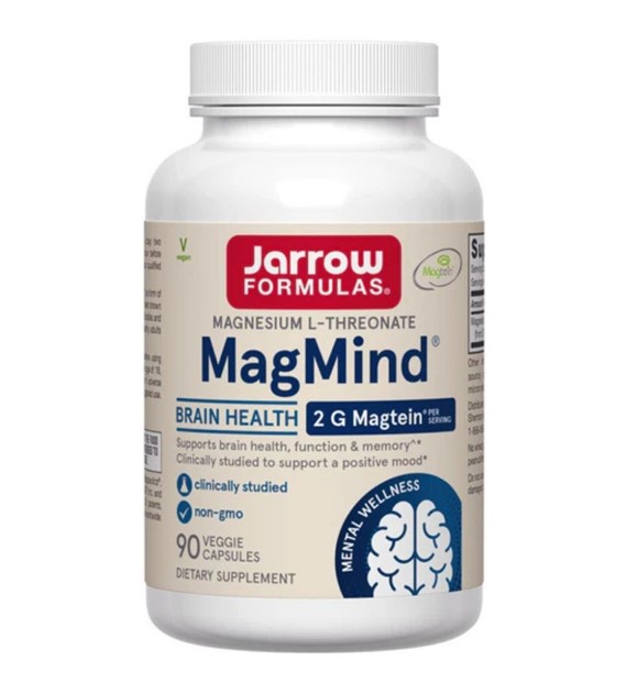 Jarrow Formulas MagMind® L-treonian magnezu - 90 kapsułek