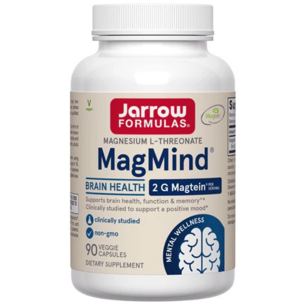 Jarrow Formulas MagMind® L-treonian magnezu - 90 kapsułek