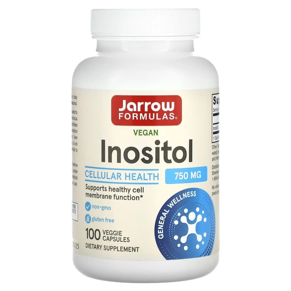 Jarrow Formulas Inozytol 750 mg - 100 kapsułek