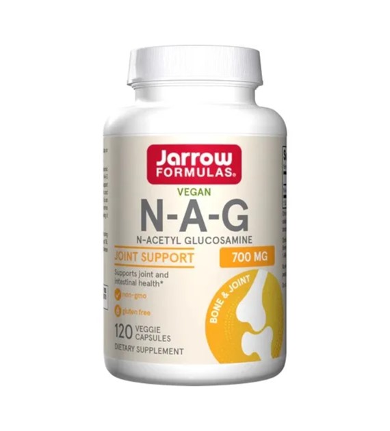 Jarrow Formulas NAG (N-A-G) N-Acetylo-D-Glukozamina - 120 kapsułek