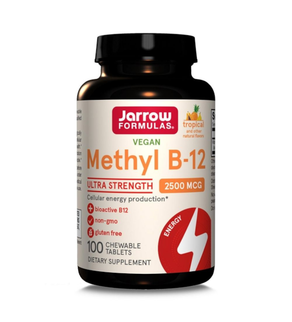 Jarrow Formulas Methyl B-12 2500 mcg - 100 Tablets