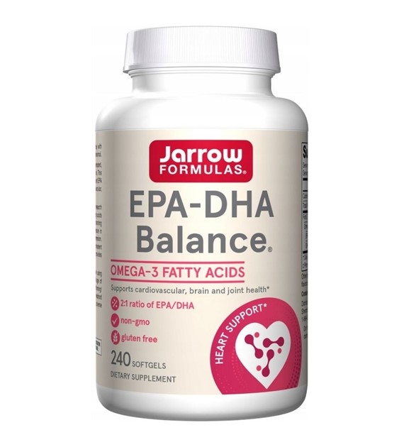 Jarrow Formulas EPA-DHA Balance 600 mg - 240 kapsułek