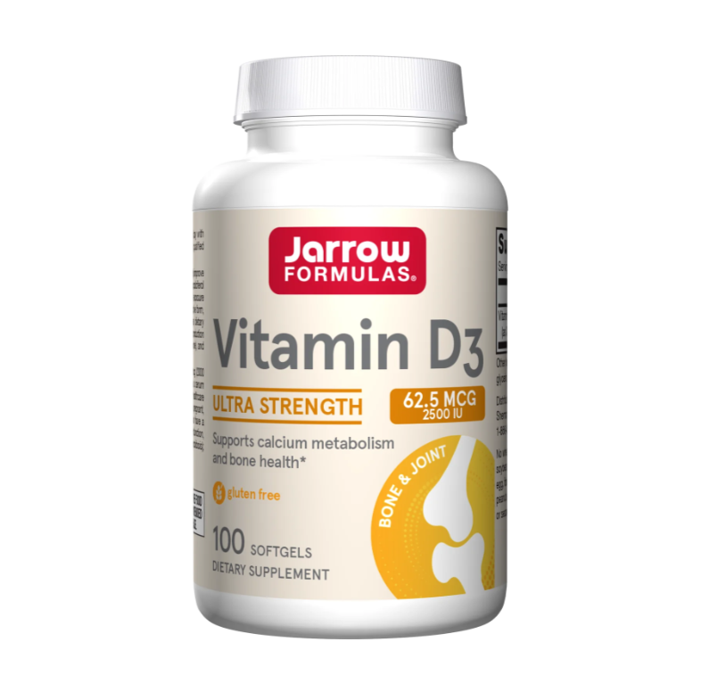 Jarrow Formulas Vitamin D3 2500 IU - 100 Weichkapseln