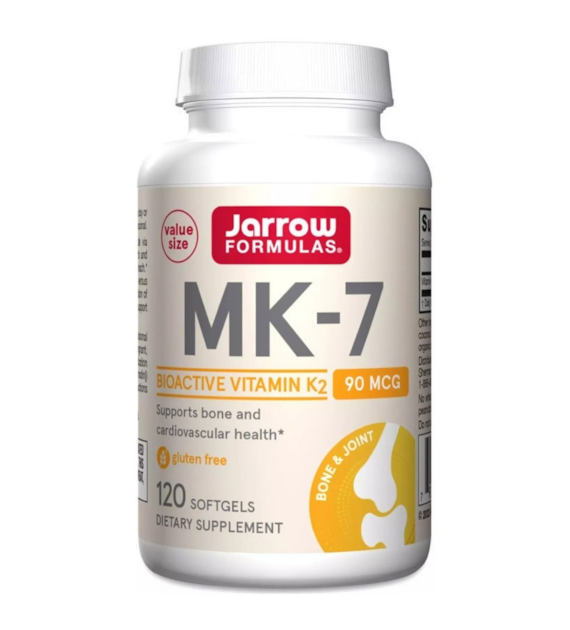Jarrow Formulas Witamina K2 MK-7 90 mcg - 120 kapsułek