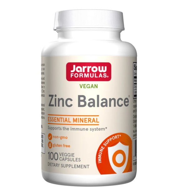 Jarrow Formulas Zinc Balance (Cynk) - 100 kapsułek
