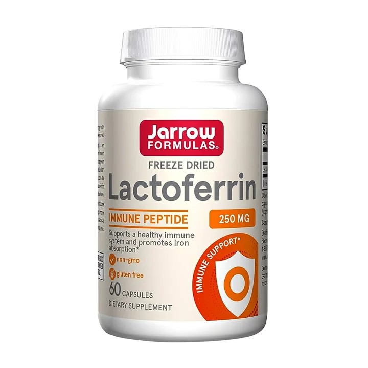 Jarrow Formulas Lactoferrin 250 mg - 60 Capsules