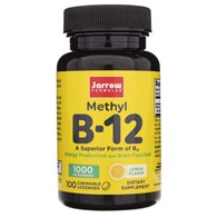 Jarrow Formulas Methyl B12 (Methylcobalamin) 1000 mcg - 100 Tabletten