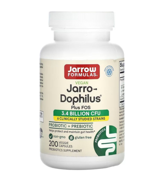 Jarrow Formulas Jarro-Dophilus + FOS (synbiotyk) - 200 kapsułek