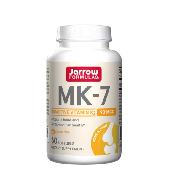 Jarrow Formulas Vitamin K2 MK-7 90 mcg - 60 měkkých gelů