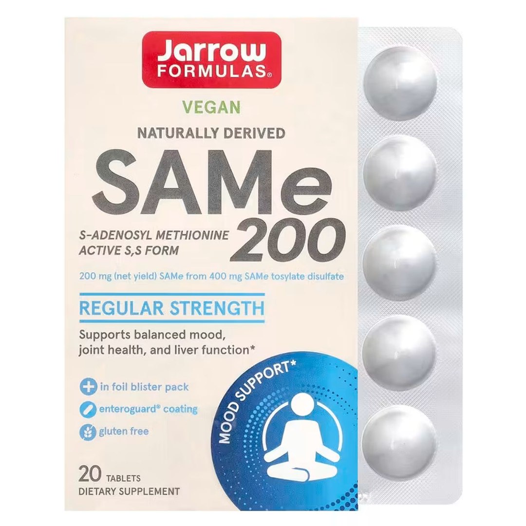 Jarrow-SAMe 200mg 20tabs