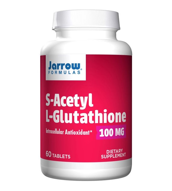 Jarrow Formulas S-Acetylo L-Glutation 100 mg - 60 tabletek