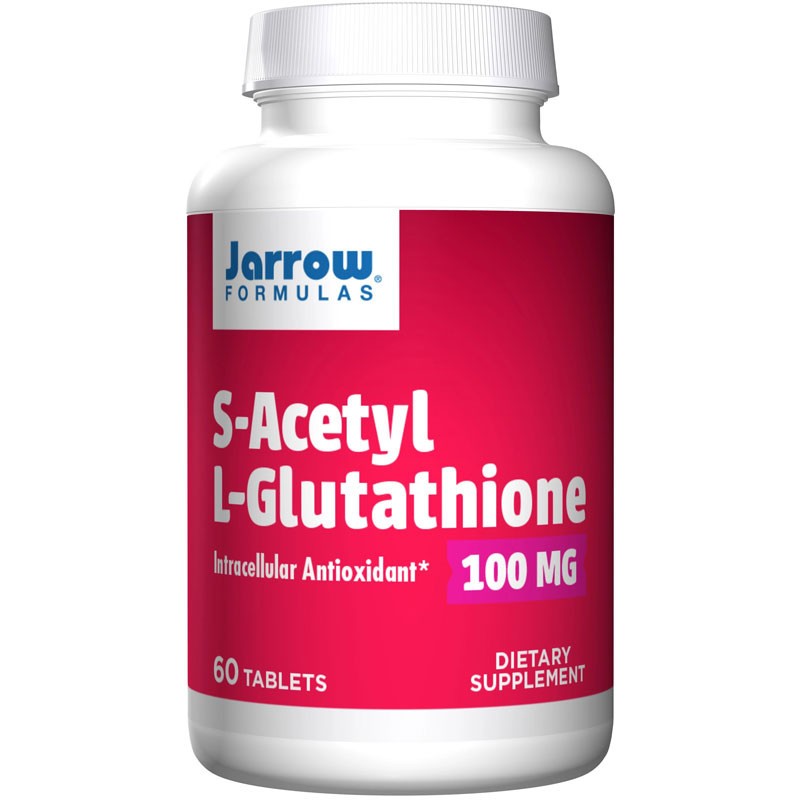 Jarrow Formulas S-Acetylo L-Glutation 100 mg - 60 tabletek