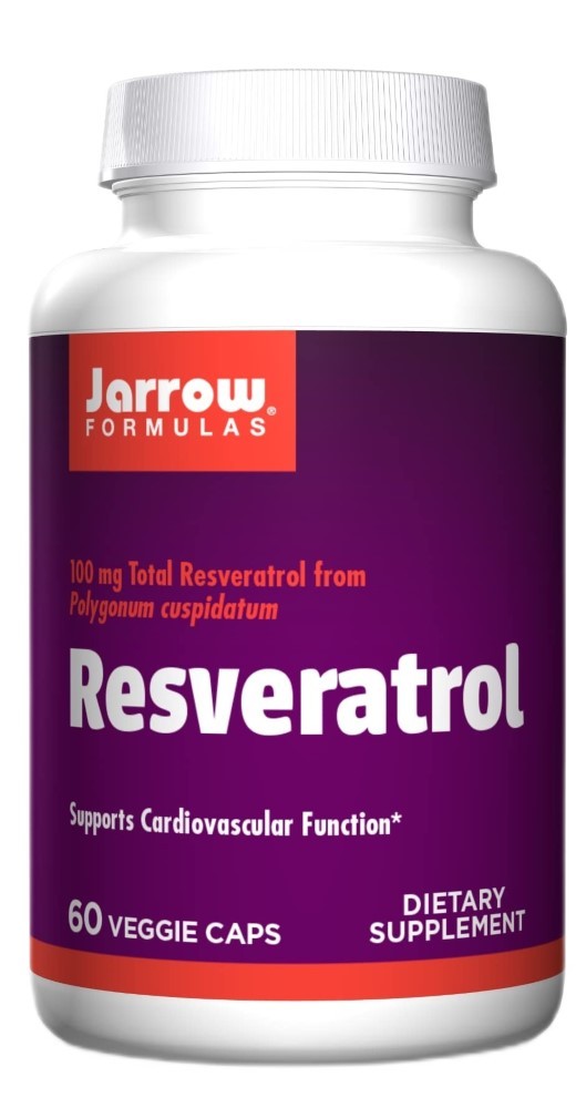 Jarrow Formulas Resveratrol 100 mg - 60 kapsułek