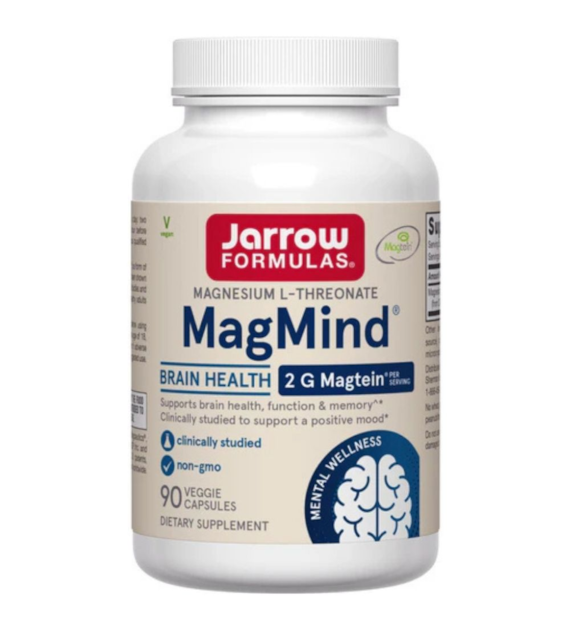 Jarrow Formulas MagMind® L-treonian magnezu - 90 kapsułek