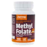 Jarrow Formulas Methyl Folate (Folian) 400 mcg - 60 kapsułek