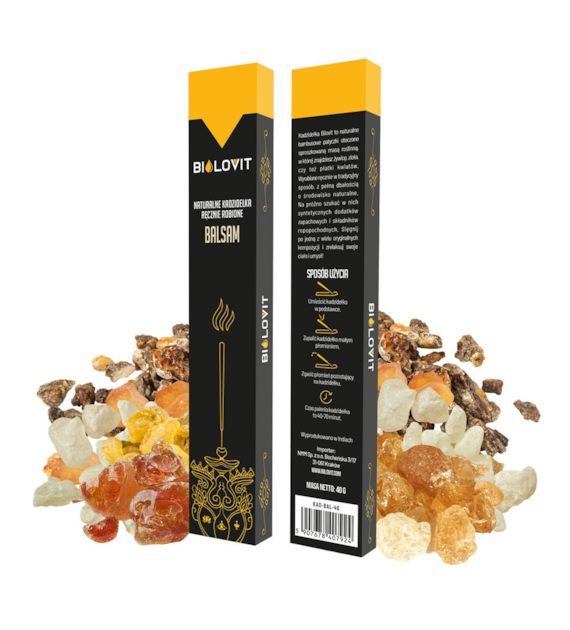 Bilovit Naturalne kadzidełka zapachowe Balsam - 40 g