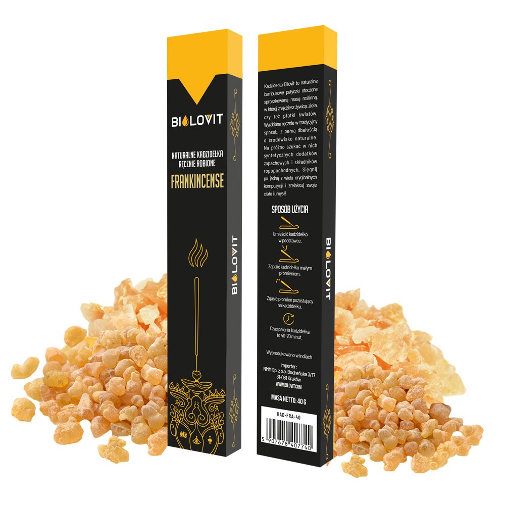 Bilovit Naturalne kadzidełka zapachowe Frankincense - 40 g