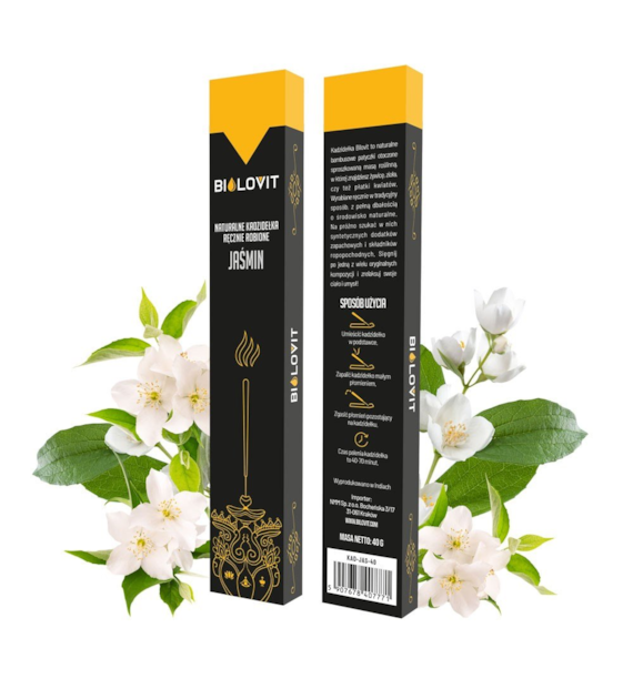 Bilovit Naturalne kadzidełka zapachowe Jaśmin - 40 g