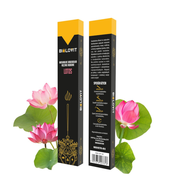 Bilovit Naturalne kadzidełka zapachowe Lotos - 40 g