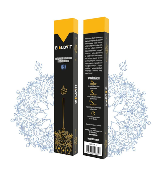Bilovit Naturalne kadzidełka zapachowe Man - 40 g