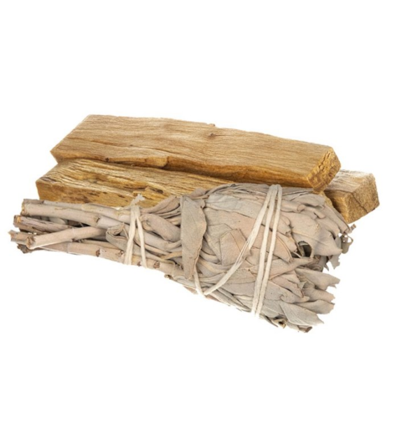 Bilovit Set of Natural Incense - White Sage + Palo Santo