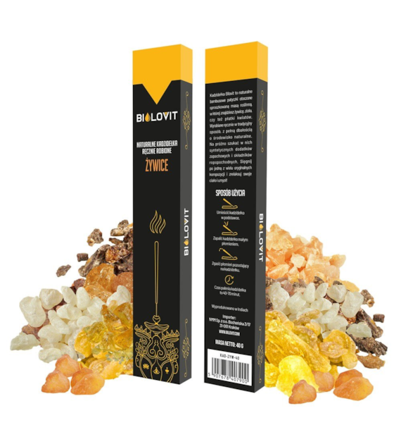 Bilovit Naturalne kadzidełka zapachowe Żywice - 40 g