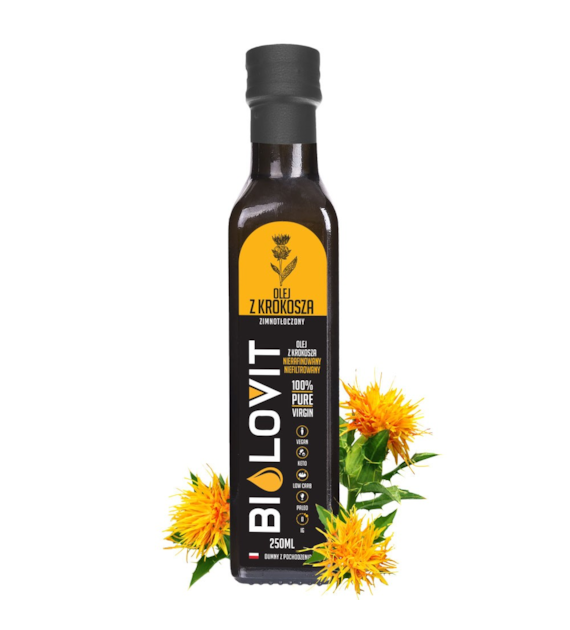 Bilovit Olej z krokosza zimnotłoczony - 250 ml