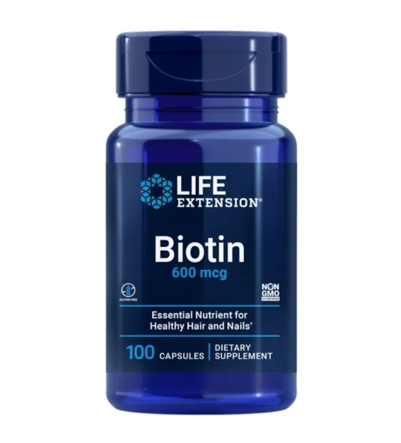 Life Extension Biotin 600 mg - 100 Capsules