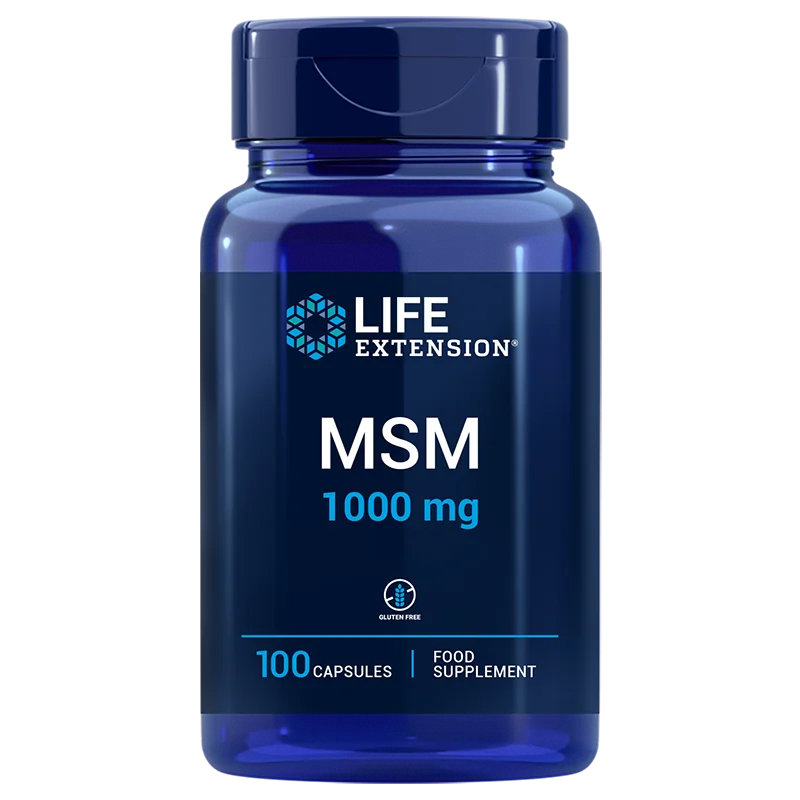 Life Extension MSM 1000 mg - 100 Kapseln