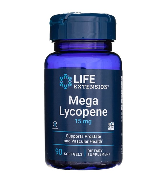 Life Extension Mega Lycopene 15 mg - 90 Softgels