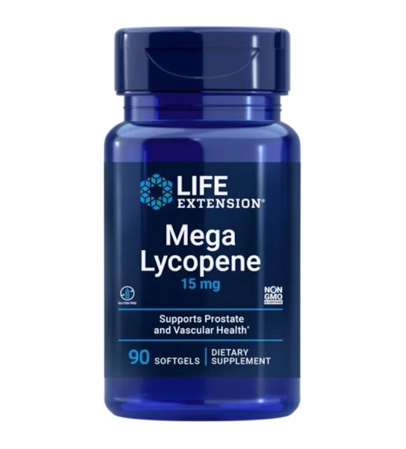 Life Extension Mega Lycopene 15 mg - 90 Softgels
