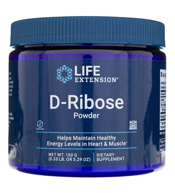 Life Extension D-Ribose Powder - 150 g