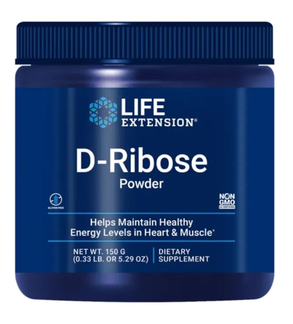 Life Extension D-Ribose Powder - 150 g