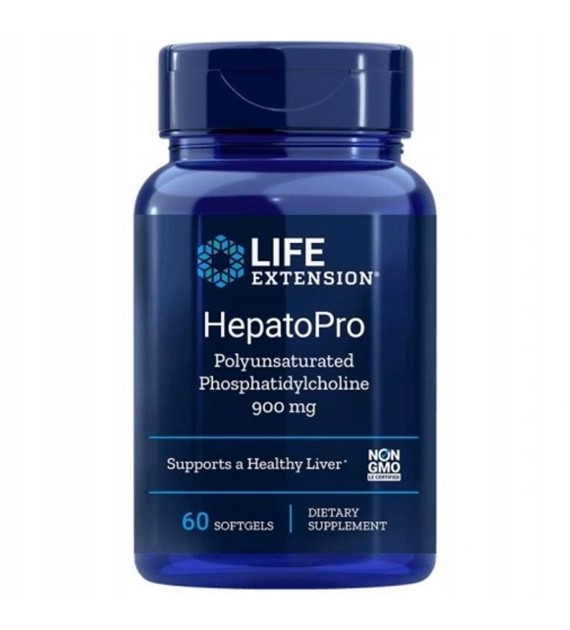 Life Extension HepatoPro (polienilofosfatydylocholina) - 60 kapsułek