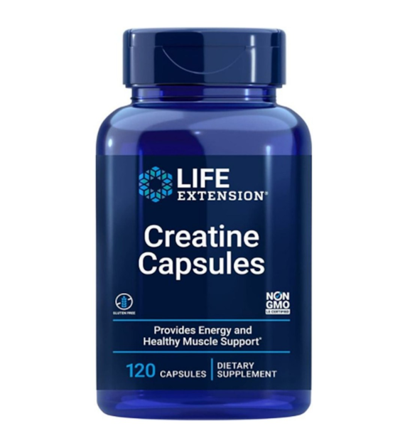 Life Extension Creatine Capsules - 120 Capsules