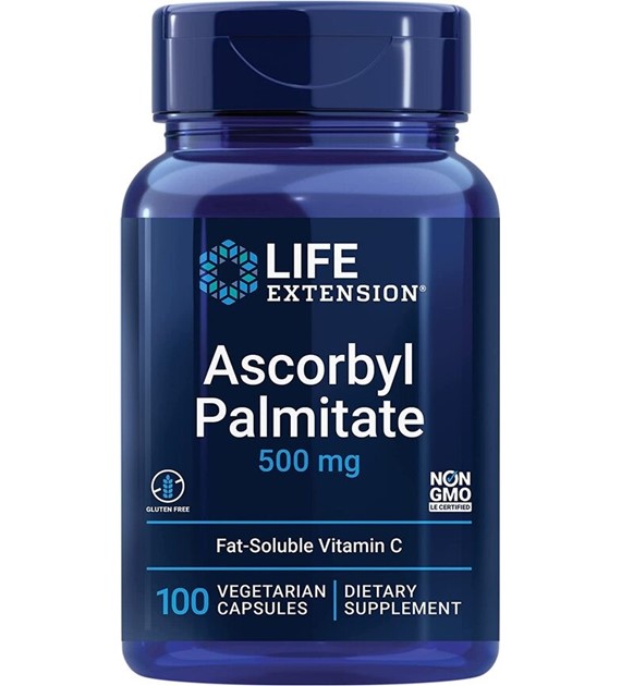 Life Extension Ascorbyl Palmitate 500 mg - 100 veg. kapslí