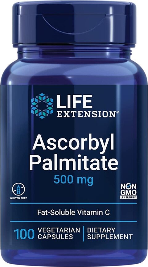 Life Extension Palmitynian Askorbylu 500 mg - 100 kapsułek