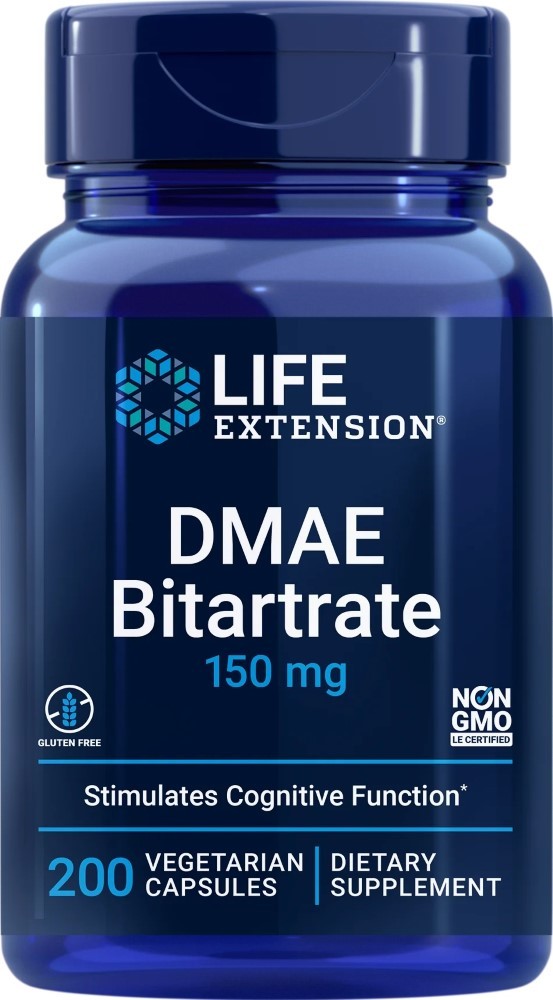 Life Extension Dwunian DMAE 150 mg - 200 kapsułek