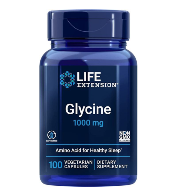 Life Extension Glycine 1000 mg - 100 Veg Capsules