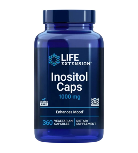 Life Extension Inozytol 1000 mg - 360 kapsułek