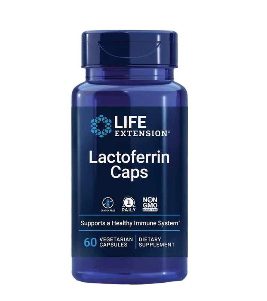 Life Extension Lactoferrin Caps (apolactoferrin) - 60 Capsules