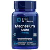 Life Extension Magnesium (Citrate) 100 mg - 100 Veg Capsules