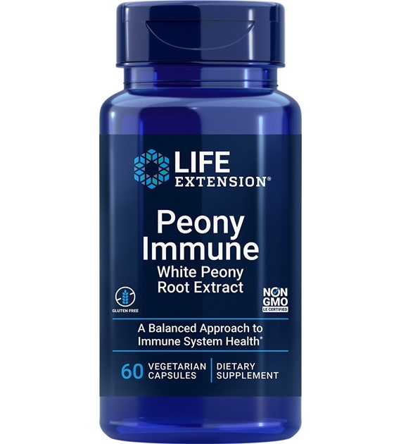 Life Extension Peony Immune (Regulacja Immunologiczna) - 60 kapsułek