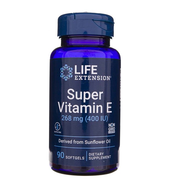 Life Extension Super Vitamin E 268 mg - 90 Softgels