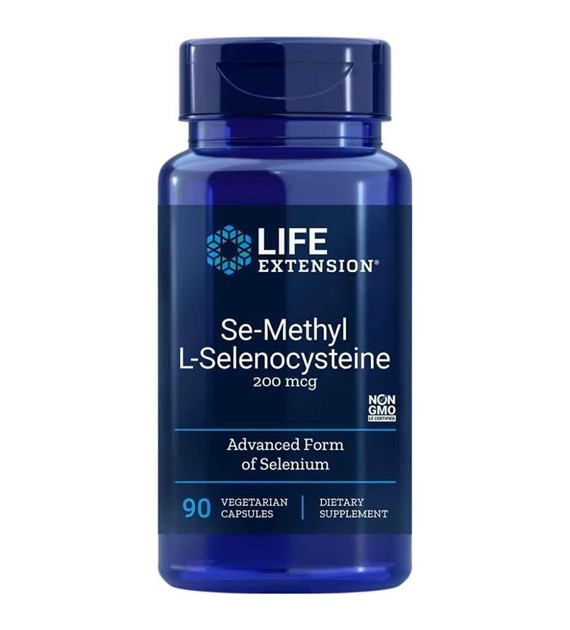Life Extension Se-Metylo-L-Selenocysteina, Selen 200 mcg - 90 kapsułek