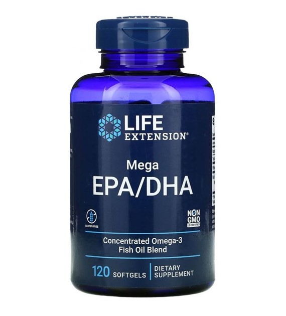 Life Extension Mega EPA / DHA - 120 kapsułek