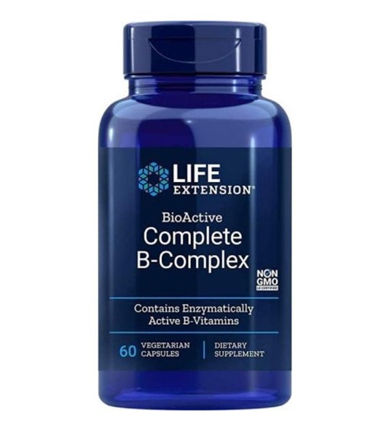 Life Extension Bioactive Complete B-Complex EU - 60 kapsułek