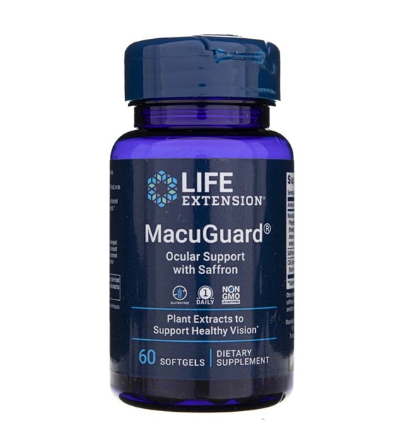 Life Extension MacuGuard® Ocular Support with Astaxanthin - 60 Softgels