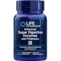 Life Extension Super Enzymy Trawienne z Probiotykami - 60 kapsułek
